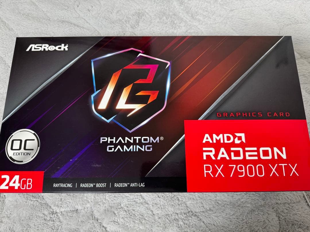 グラフィックボード・グラボ・ビデオカード ASRock RX 7900XTX OC 24GB AMD Radeon