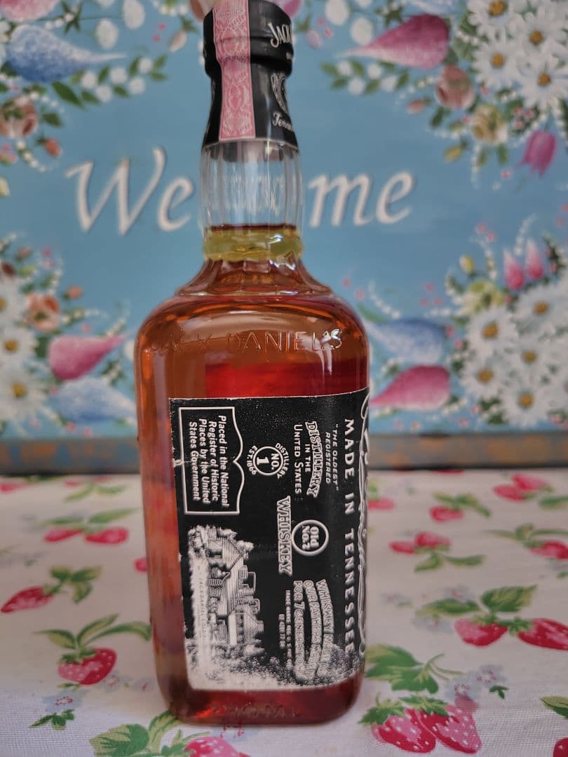 古酒　ジャックダニエル Old No,7 　オールドボトル　赤紙封印　45度