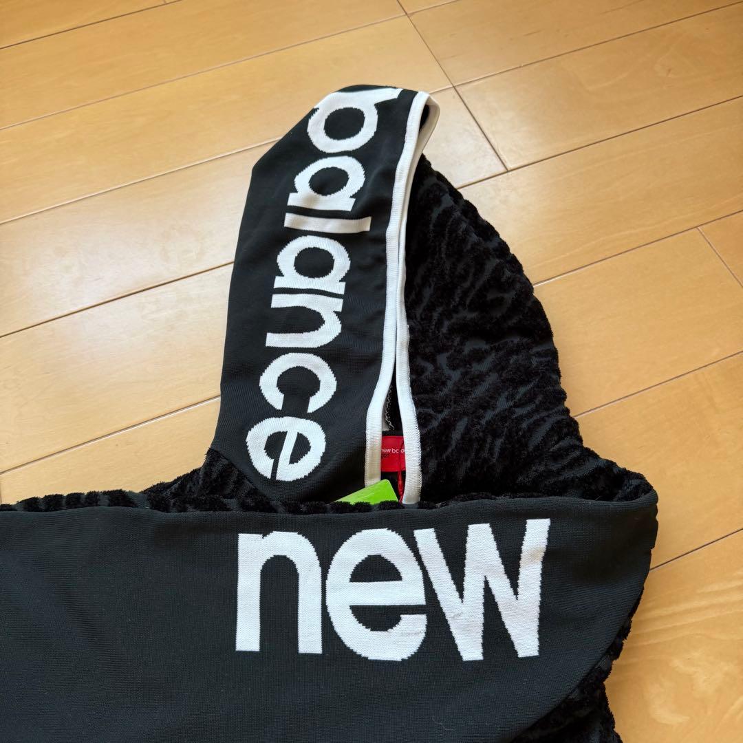 新品⭐️New Balance ニューバランス⭐️ゼブラ柄フルジップフーディ黒