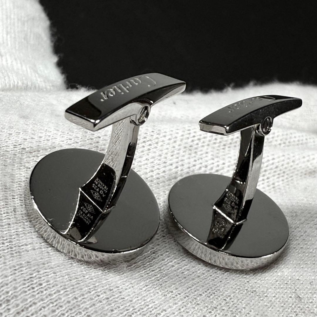 カルティエ カフス ウォーターレジスタント ラウンド シルバー925 幅1.8