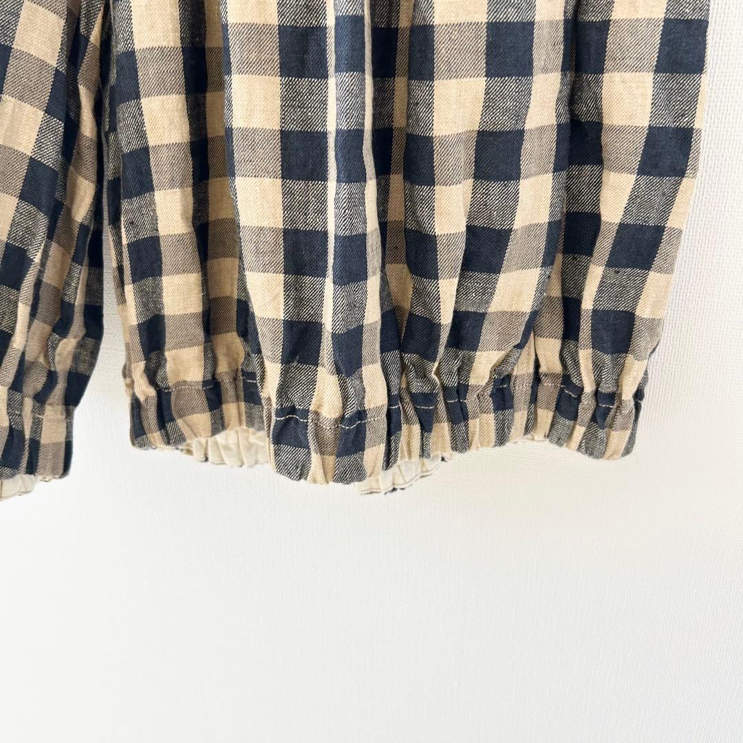 美品✨45R インドリネンツイルのブルマパンツ