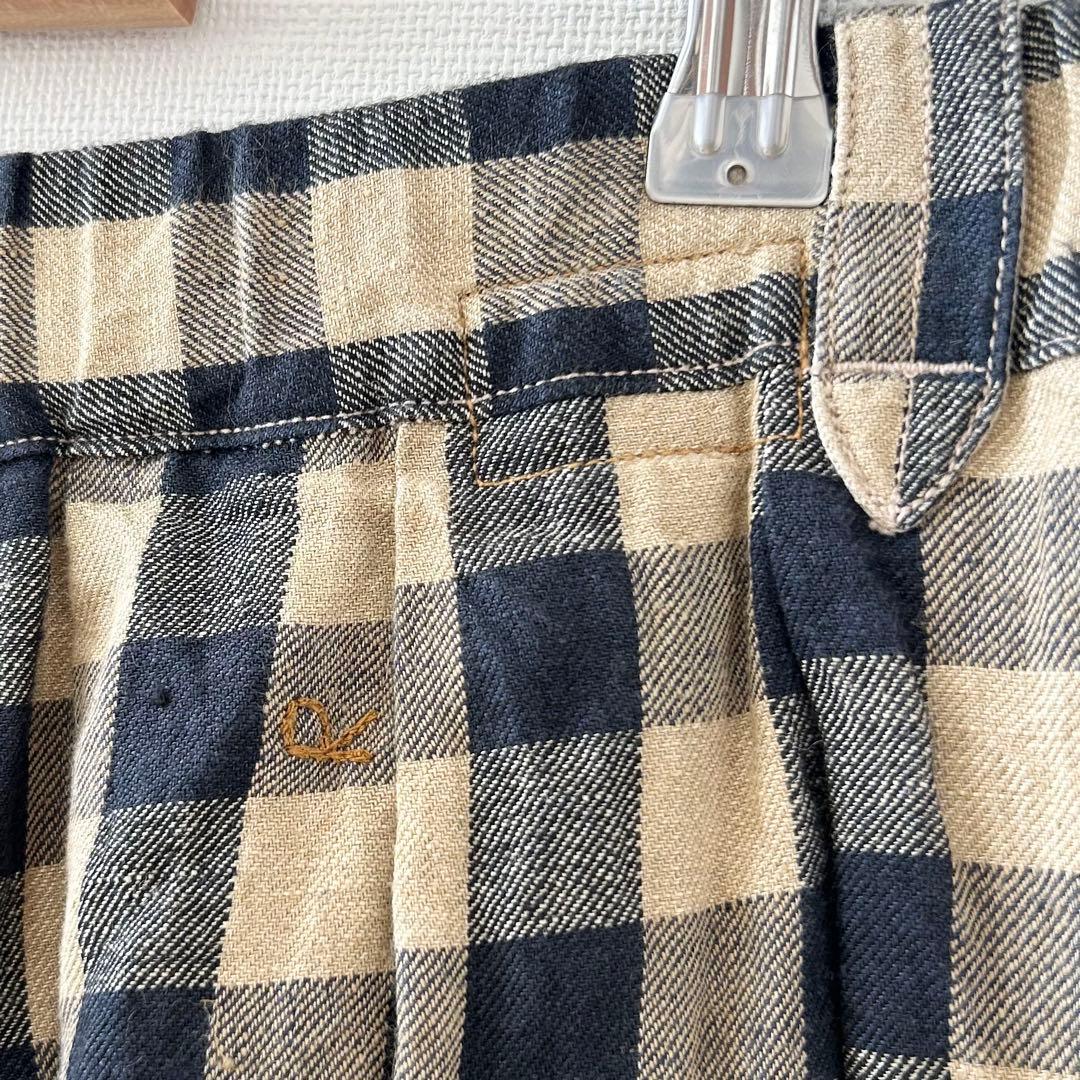 美品✨45R インドリネンツイルのブルマパンツ