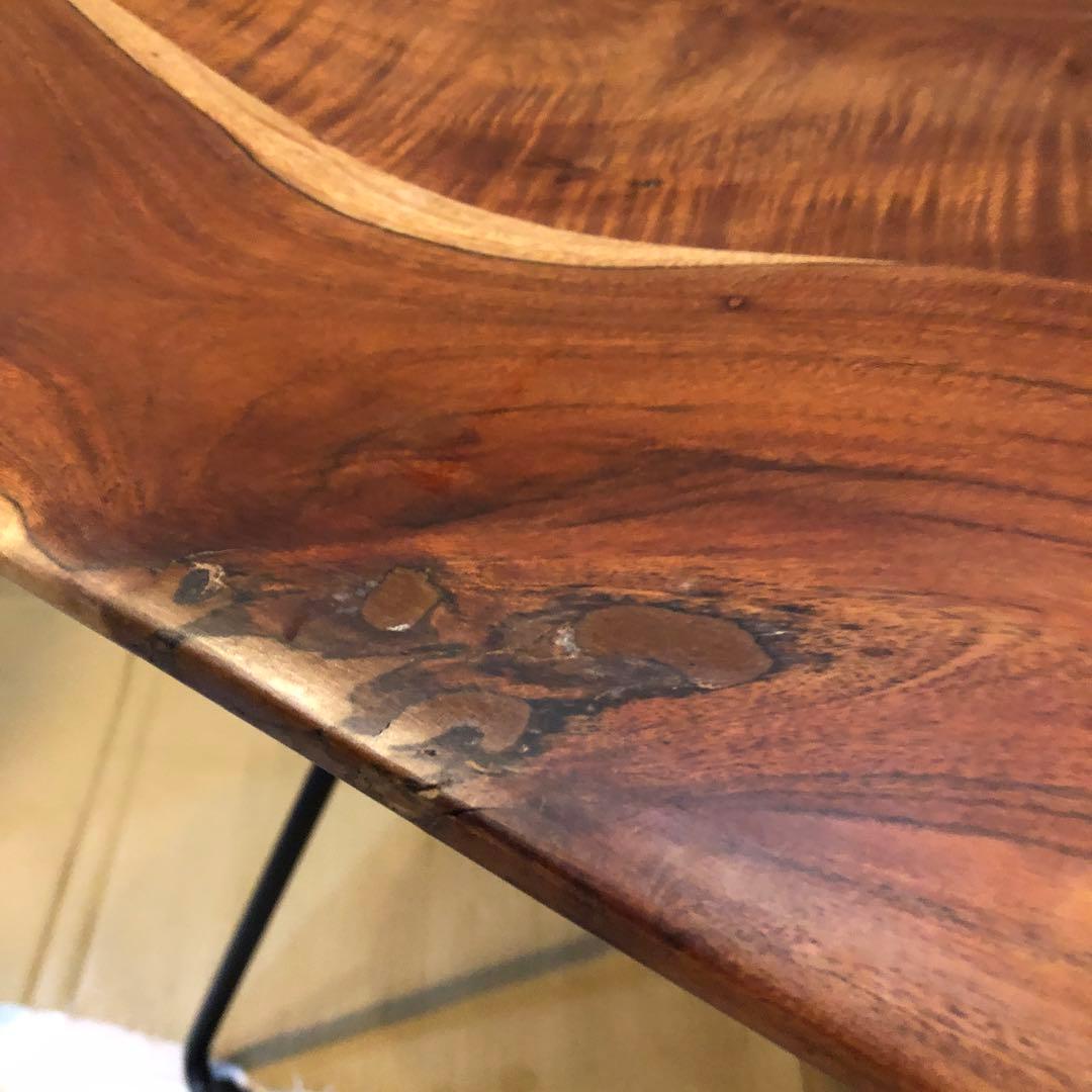 インダストリアル系　アカシアソリッド鉄脚　MASARAスタイル