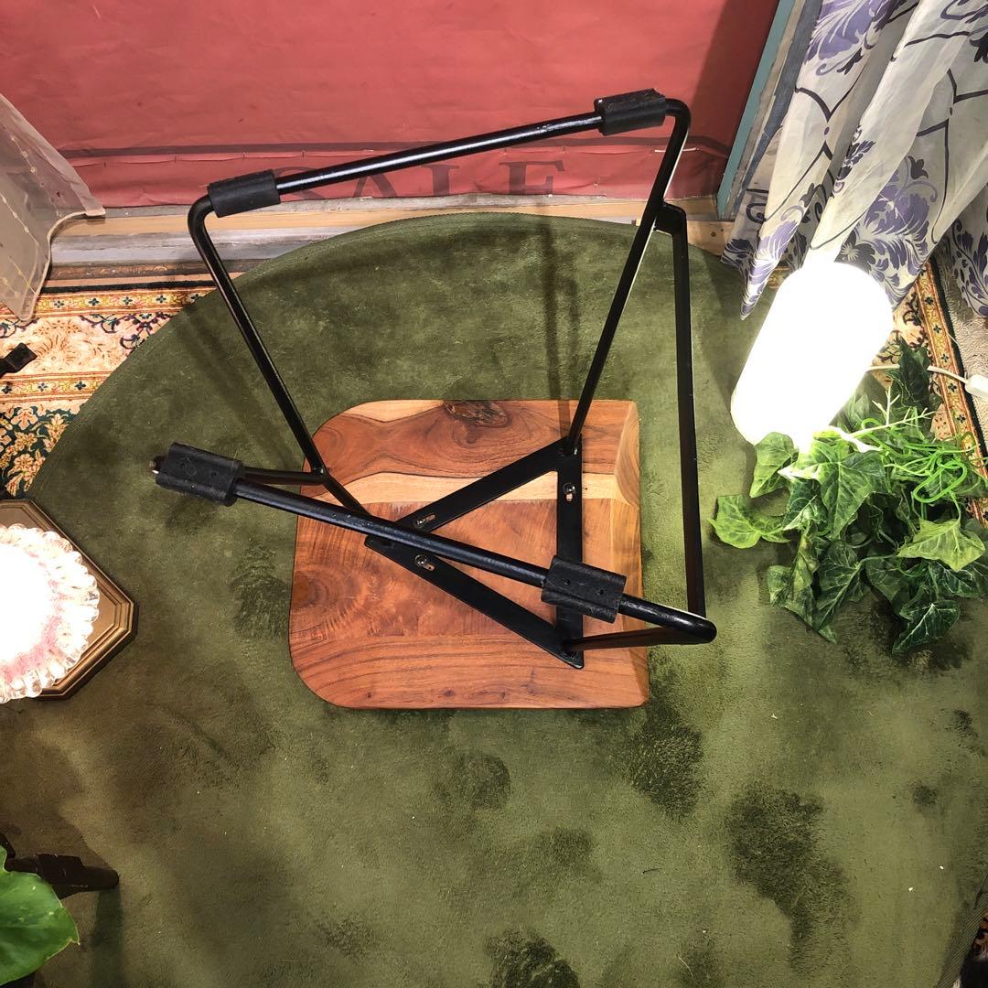 インダストリアル系　アカシアソリッド鉄脚　MASARAスタイル