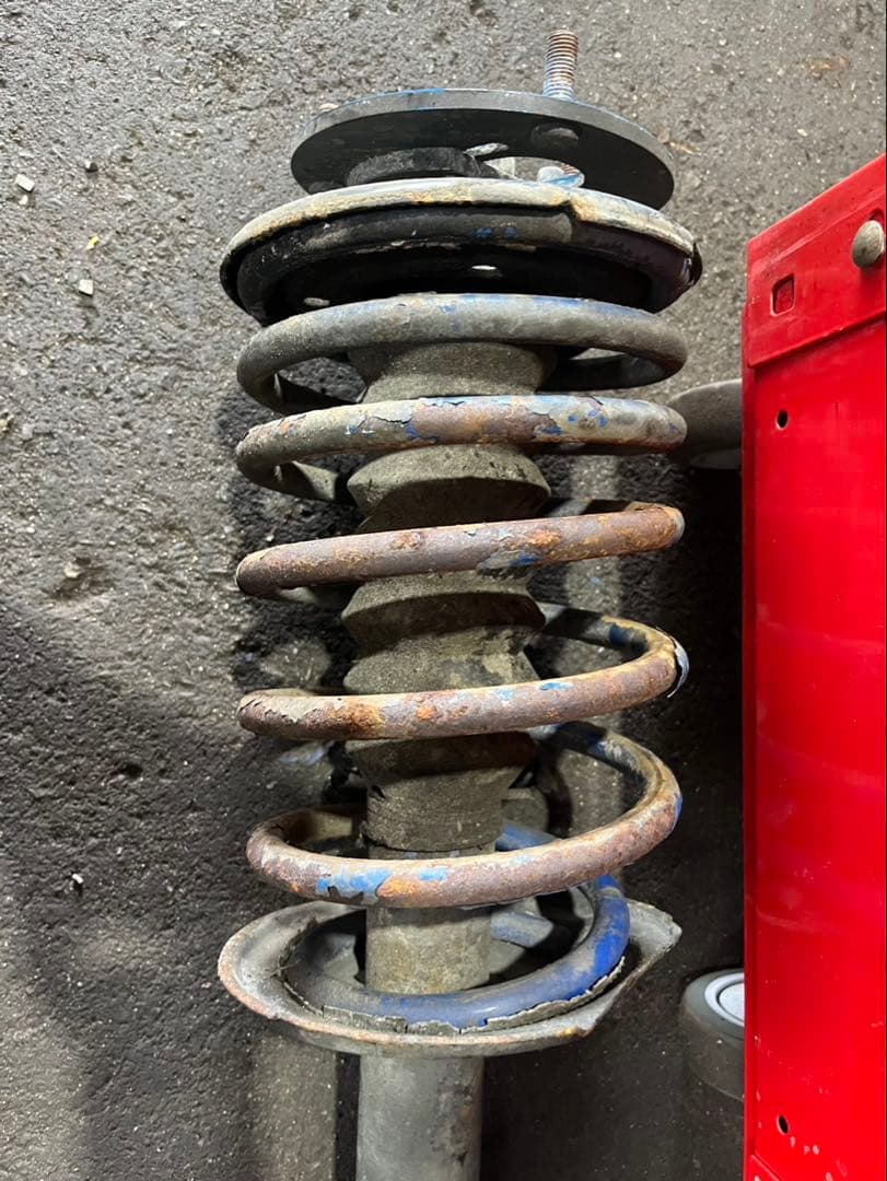 GX71用 フロント足回り 社外サス、ピロアッパー付き マークII チェイサー