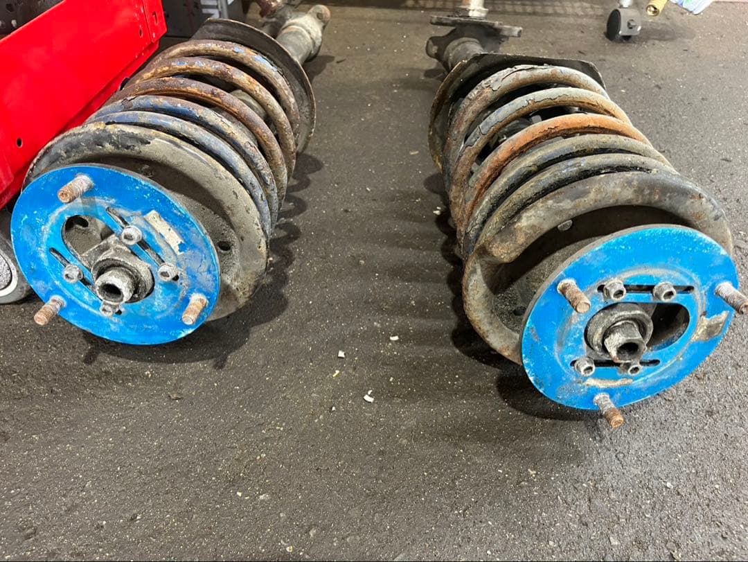 GX71用 フロント足回り 社外サス、ピロアッパー付き マークII チェイサー