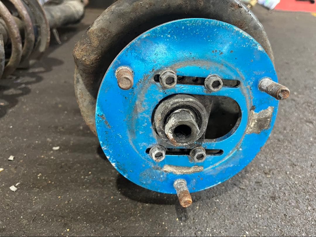 GX71用 フロント足回り 社外サス、ピロアッパー付き マークII チェイサー