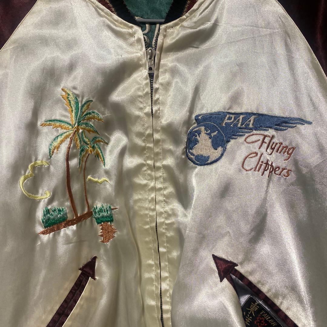 東洋TAILOR インディアン リバーシブル　スカジャン