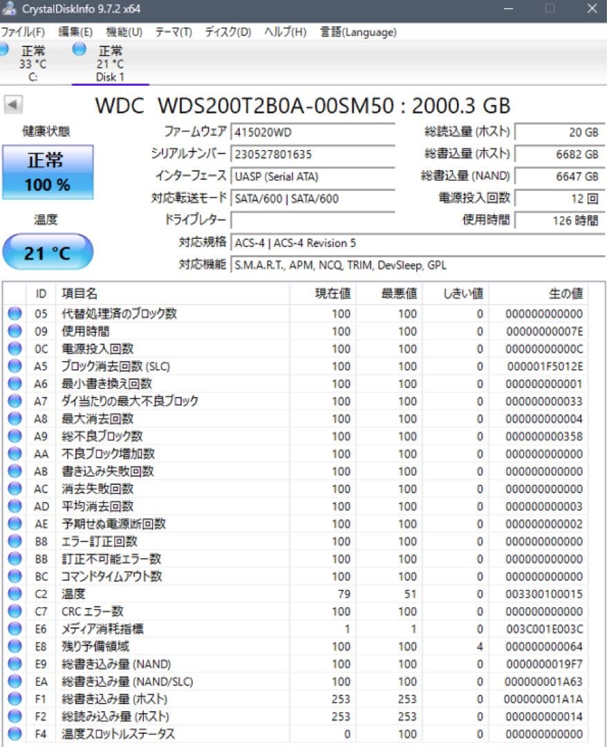 ★最終値下げ★WD Blue SATA SSD 2TB 2枚セット