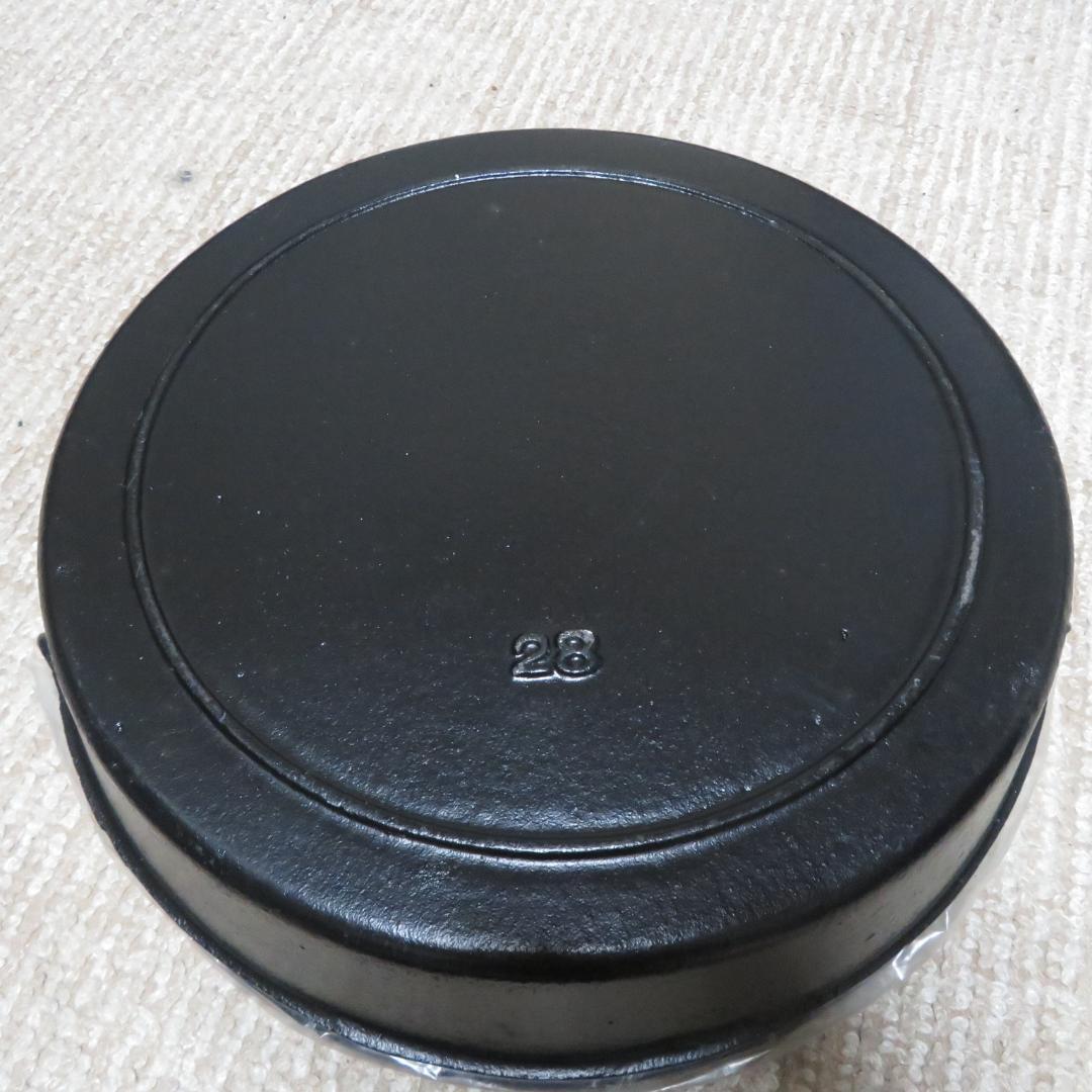 未使用　保管品　すき焼き鍋　28㎝　鉄なべ　鉄鍋　４㎏位　まとめて　５個