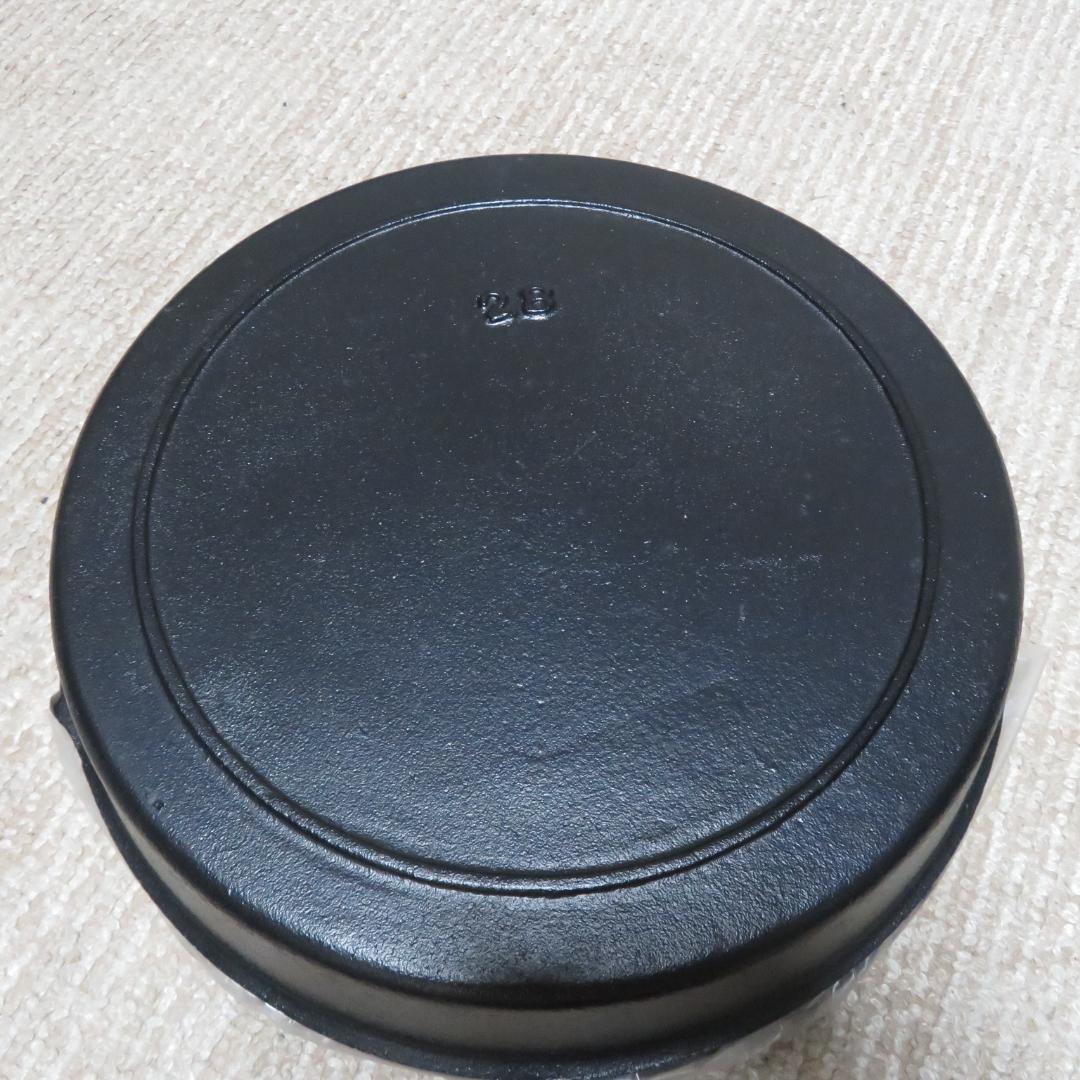 未使用　保管品　すき焼き鍋　28㎝　鉄なべ　鉄鍋　４㎏位　まとめて　５個