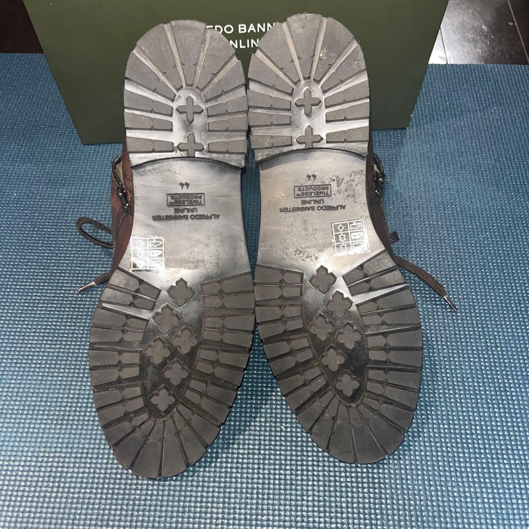 ALFREDO BANNISTER UNLINE ブラウン ワークブーツ