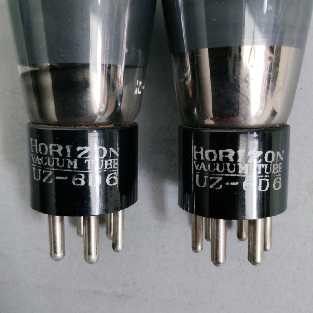 真空管　HORIZON VACUUM TUBE UZ-6D6 2個セット
