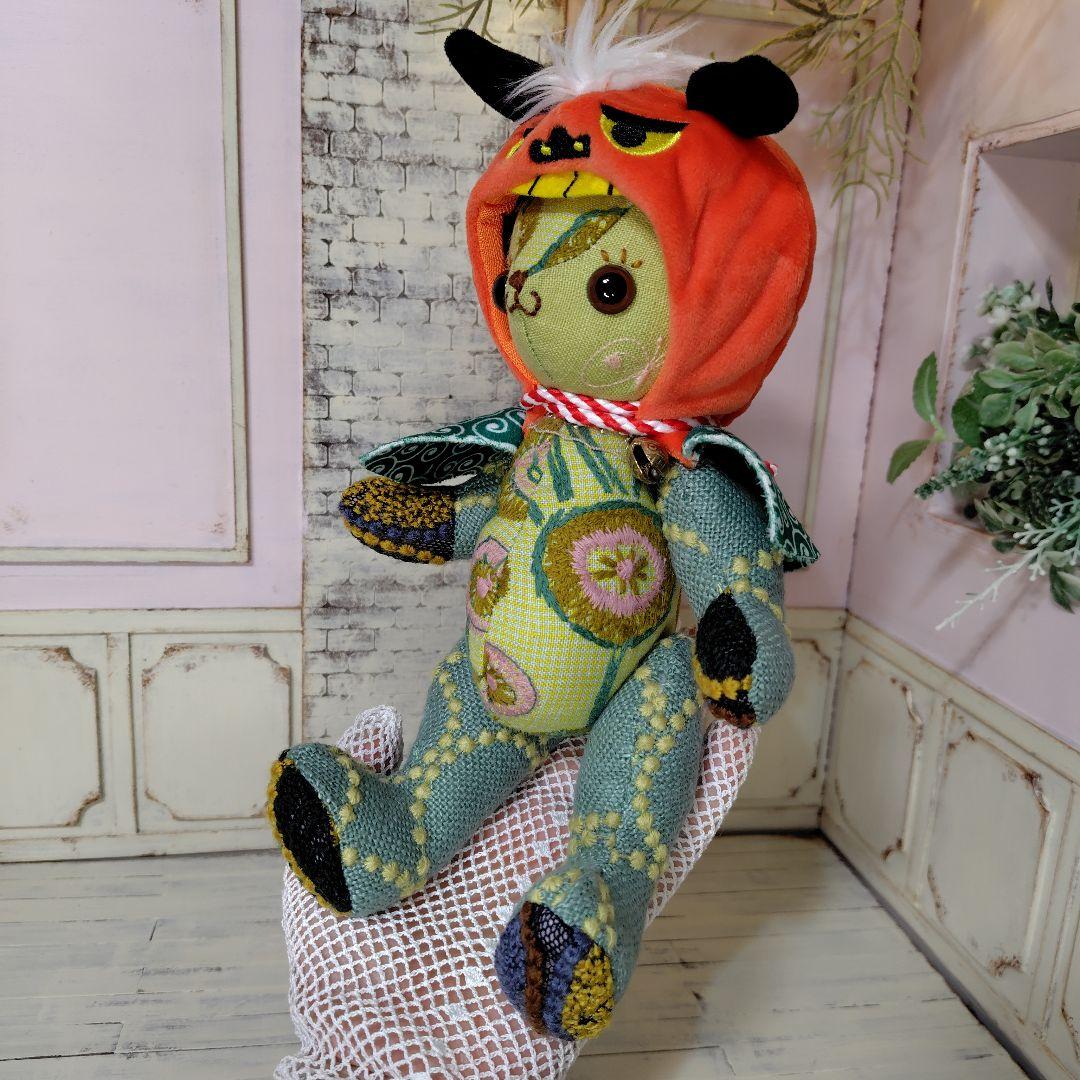 ミナペルホネン＊ハンドメイド＊ぬいぐるみ＊テディベア＊76