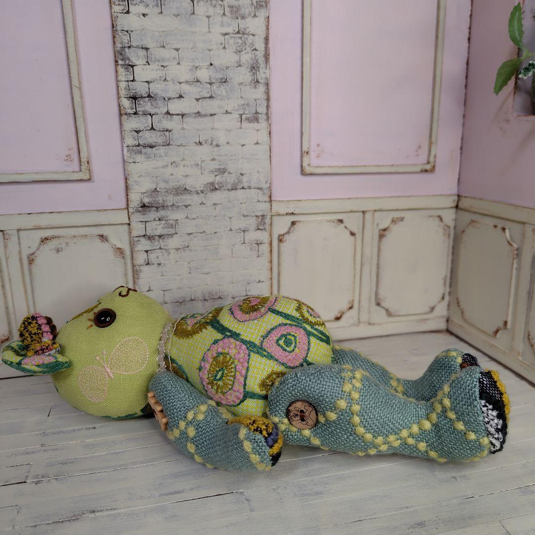 ミナペルホネン＊ハンドメイド＊ぬいぐるみ＊テディベア＊76