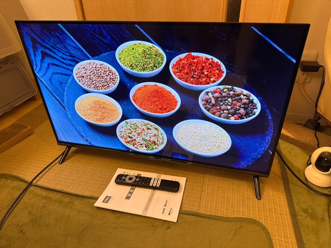 23年製超極美品！TCL 32S54H スマートテレビ　チューナーレス　32型