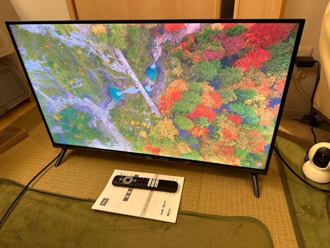 23年製超極美品！TCL 32S54H スマートテレビ　チューナーレス　32型