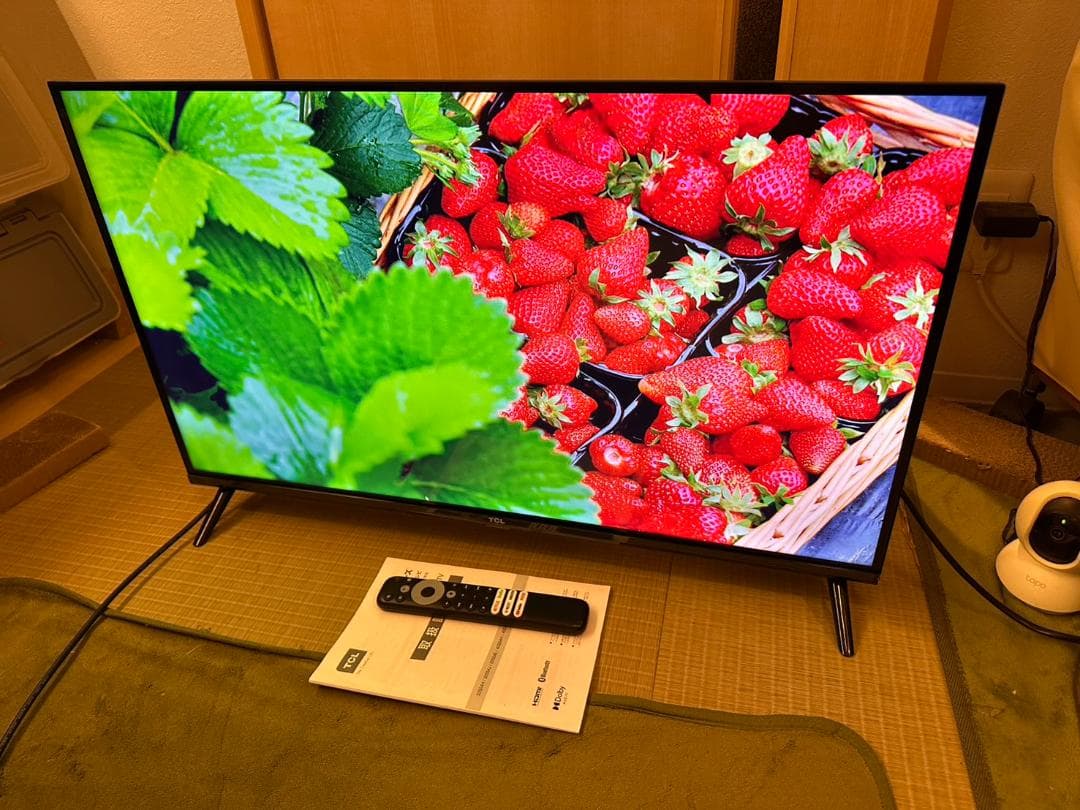 23年製超極美品！TCL 32S54H スマートテレビ　チューナーレス　32型