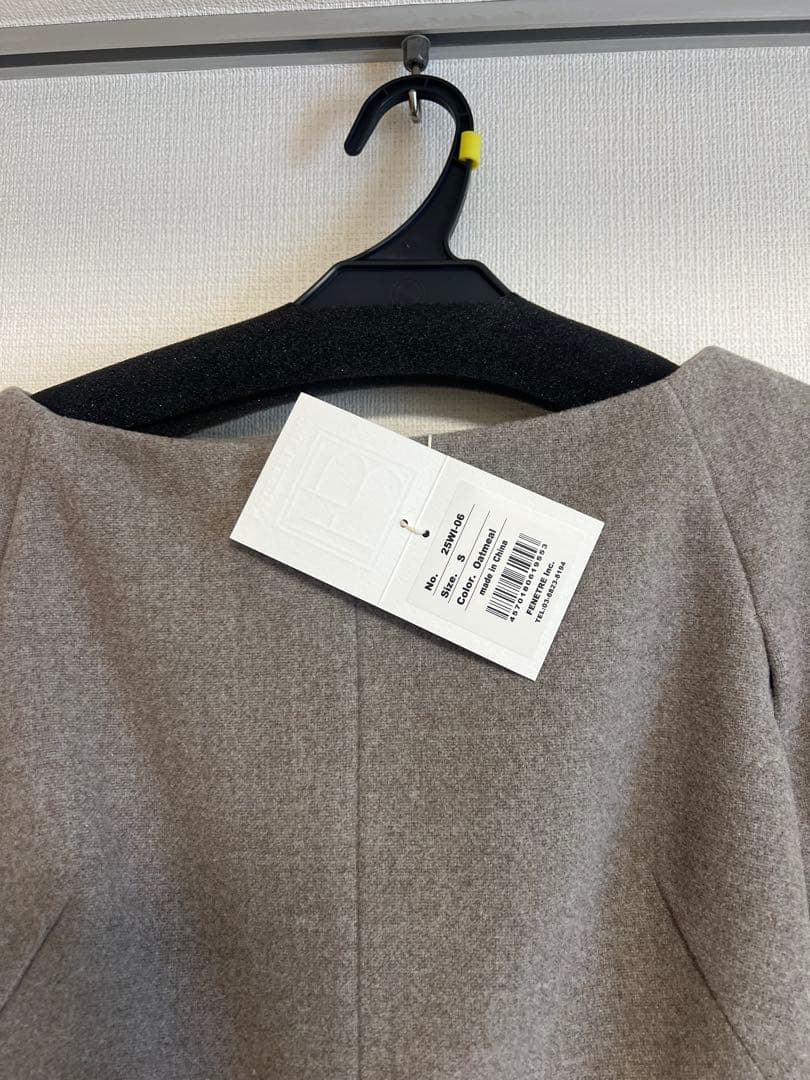 新品 laubeblanc Narrow line Cape Dress S