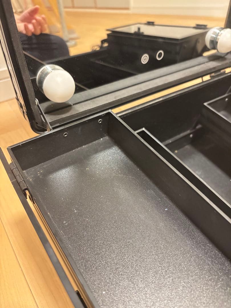 Francfranc LEDライト付き ハリウッドメイクBOX