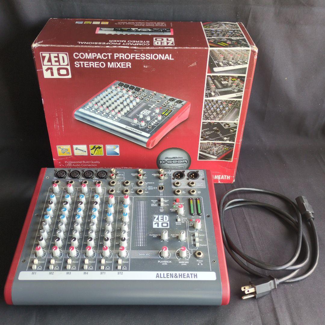 極美品 KORG Allen & Heath ZED-10
