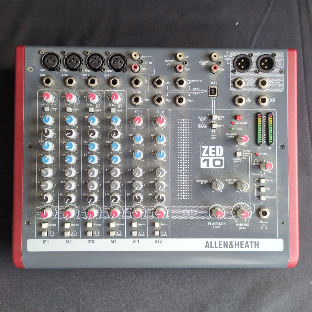 極美品 KORG Allen & Heath ZED-10