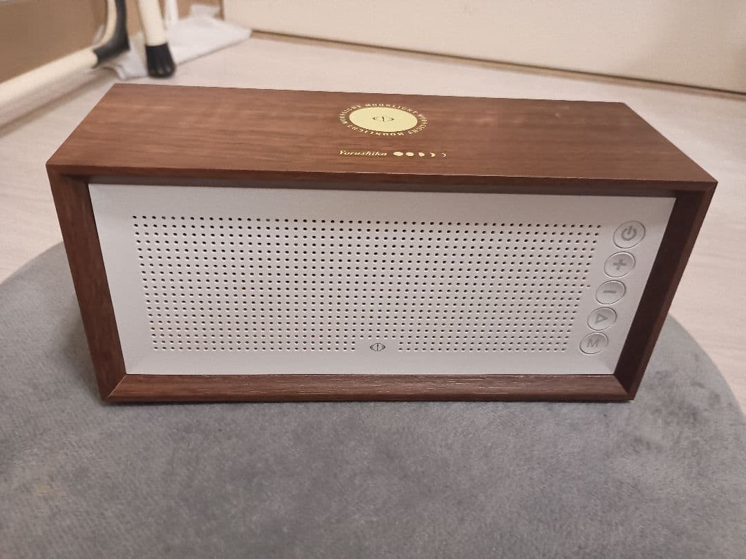 【美品】Yarushika ワイヤレススピーカー ウッド調