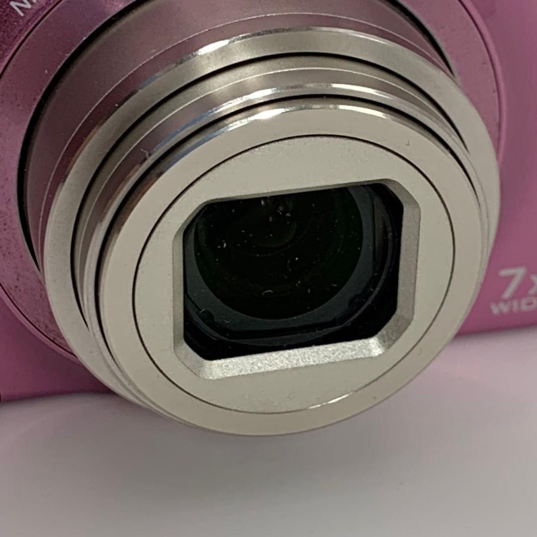 外観美品 訳あり　Nikon COOLPIX S6100 ピンク デジカメ