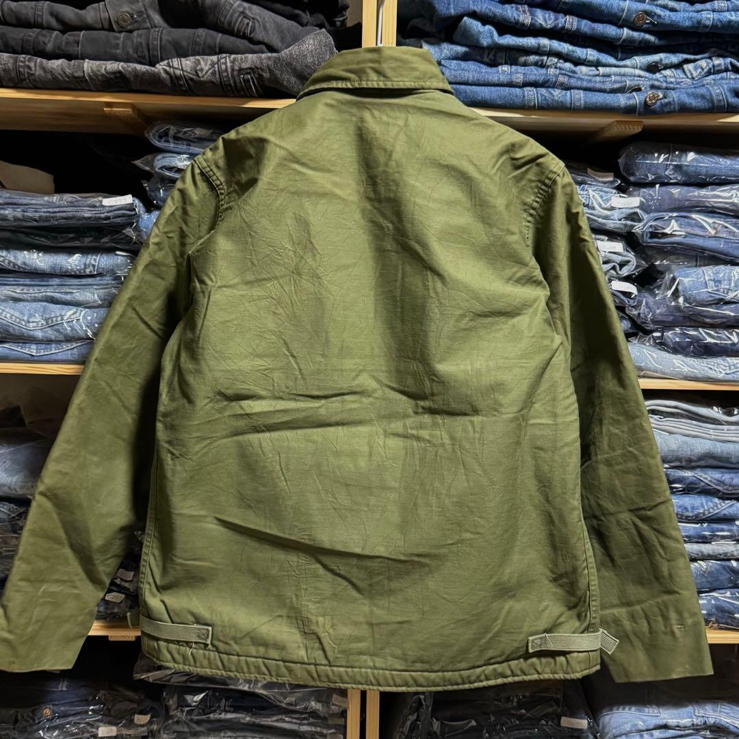 70s U.S.NAVY USN A-2 デッキジャケット