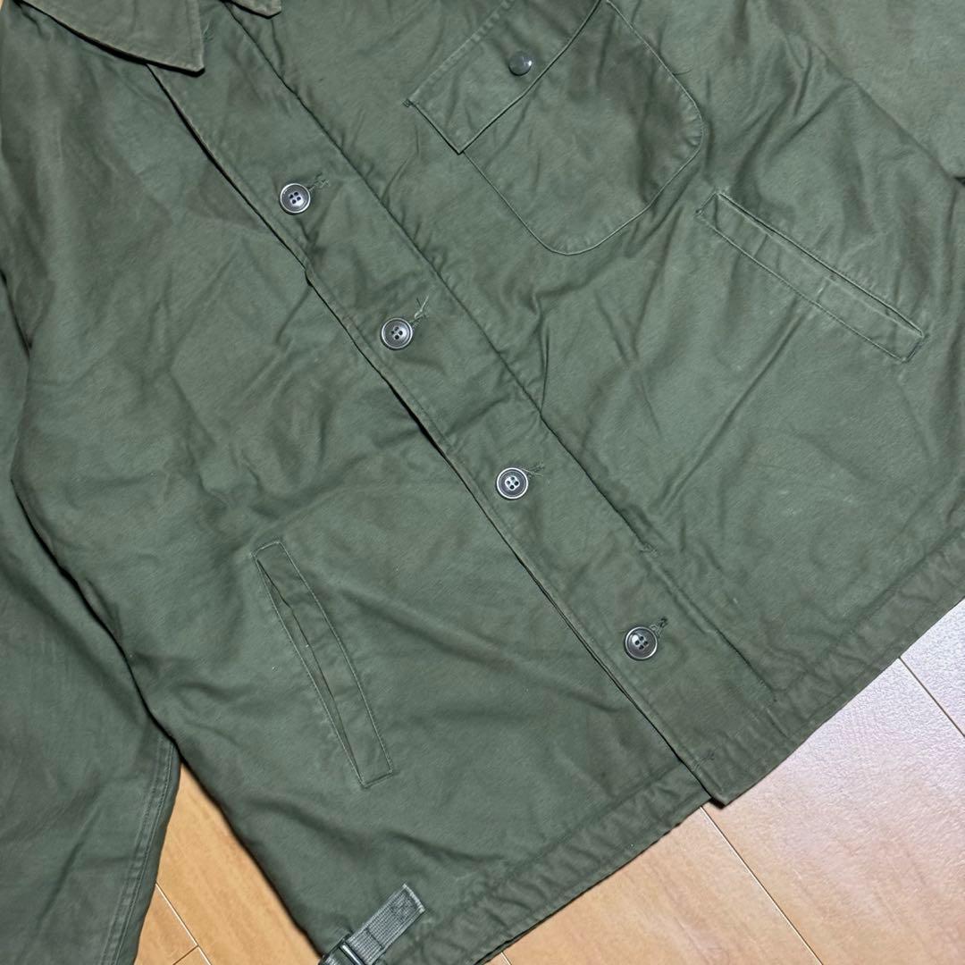 70s U.S.NAVY USN A-2 デッキジャケット