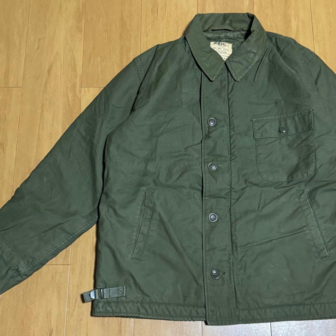 70s U.S.NAVY USN A-2 デッキジャケット
