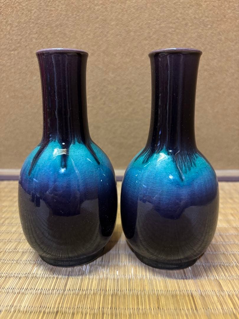 人間国宝　三代徳田八十吉　(正彦) 酒器　徳利　ぐい呑　盃　九谷焼　徳田八十吉