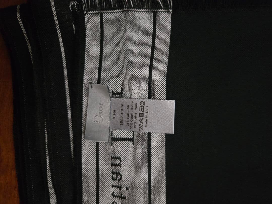 Dior homme ATELIER アトリエ　2018AW ストール　美品