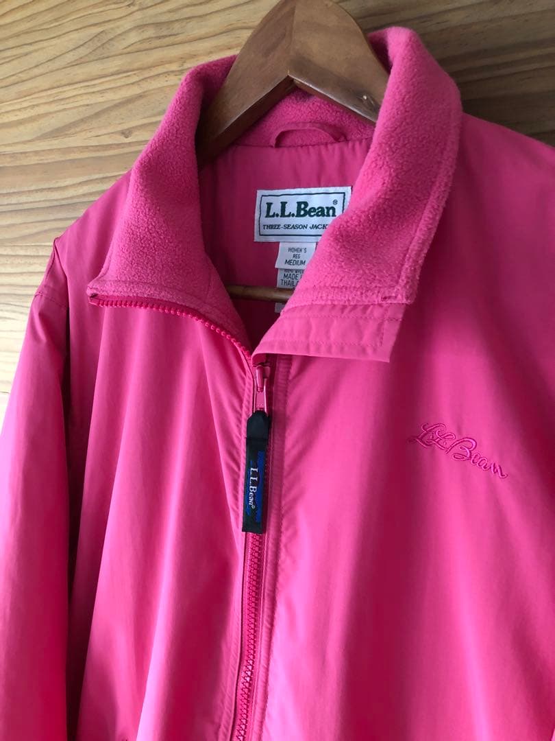 オールピンク！！L.L.Bean THREE SEASON JACKET