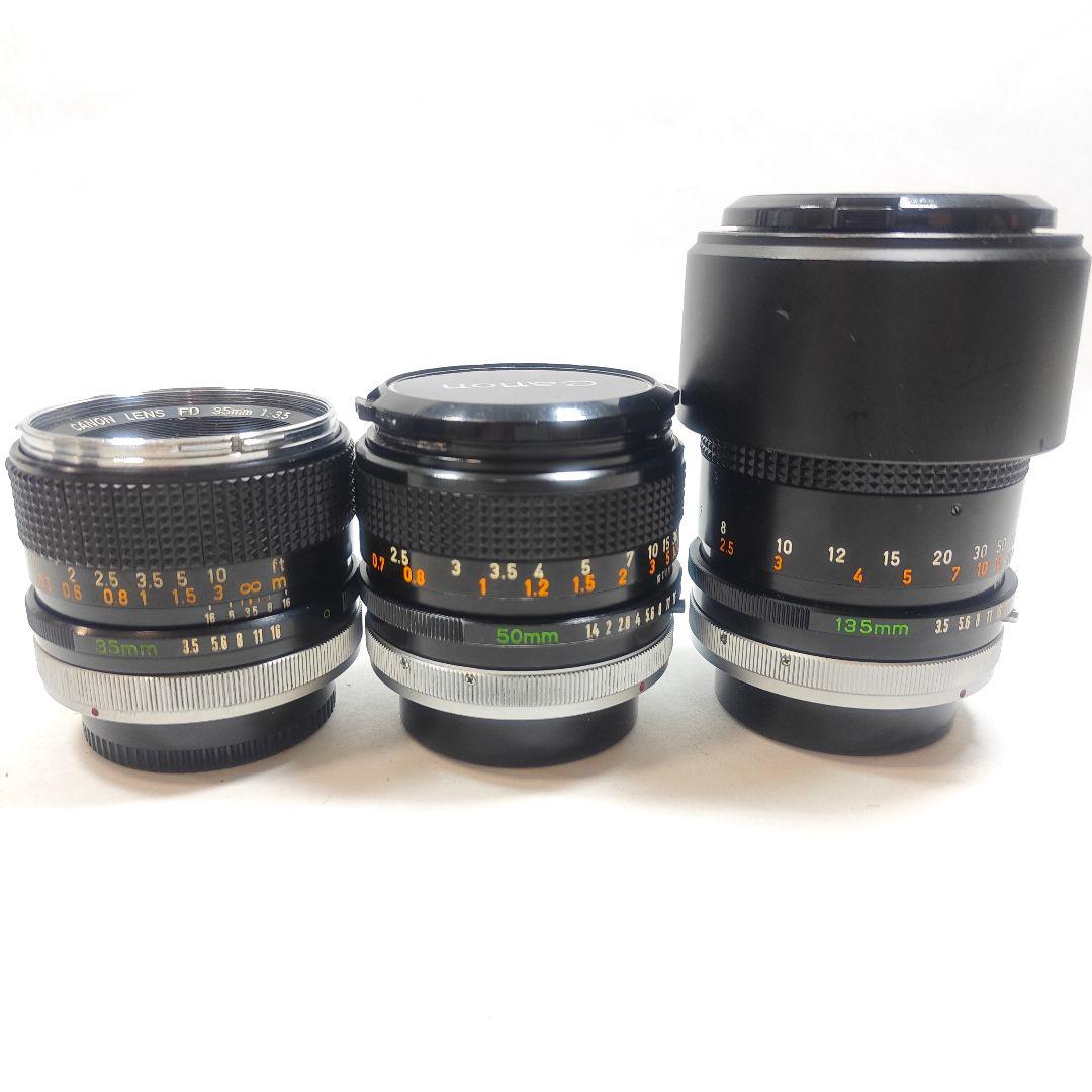 Canon A-1 一眼レフカメラ レンズ5本セット
