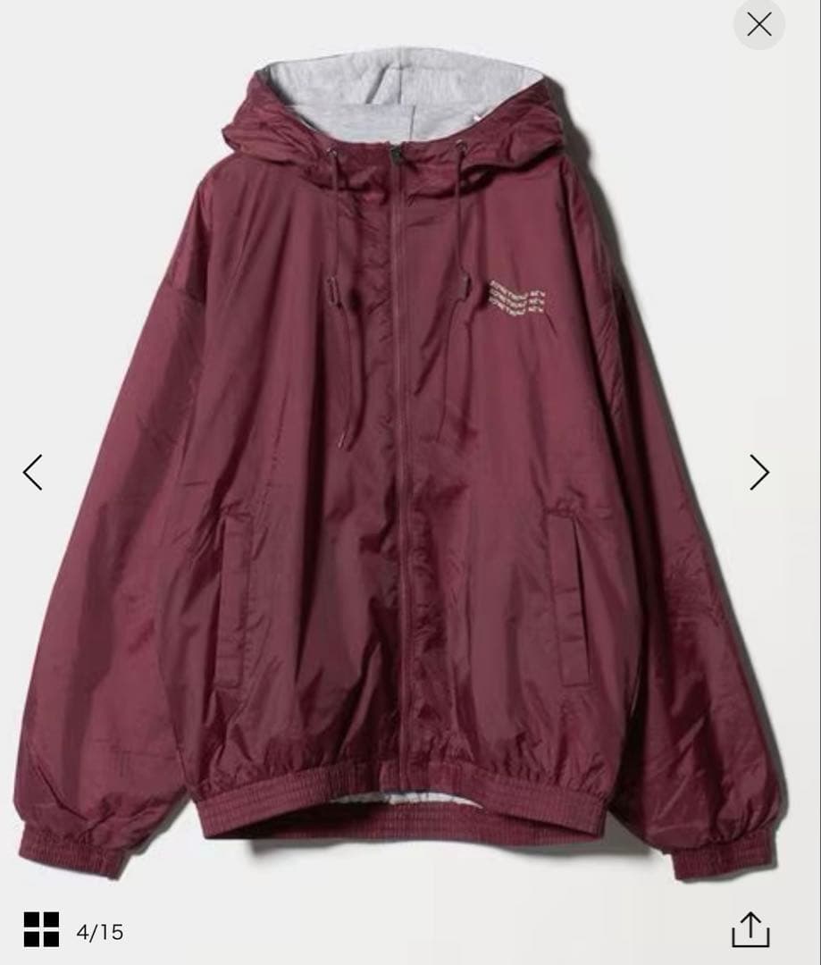 roku 6 web限定カラーナイロンジャケット