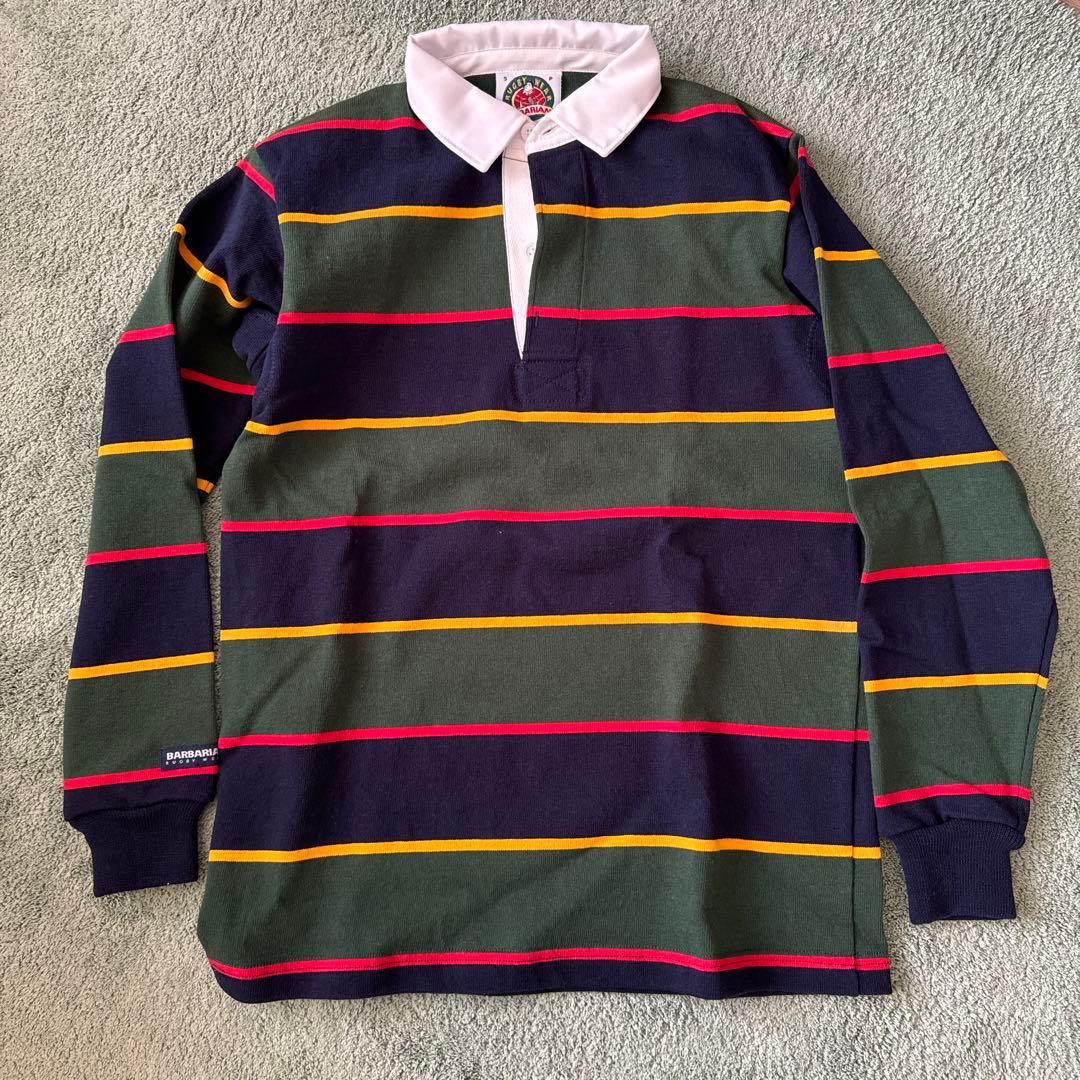 新品、未使用 BARBARIAN バーバリアン RUGBY WEAR 12ozＳ