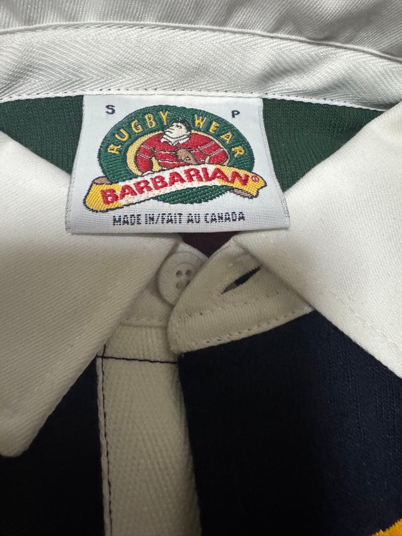新品、未使用 BARBARIAN バーバリアン RUGBY WEAR 12ozＳ