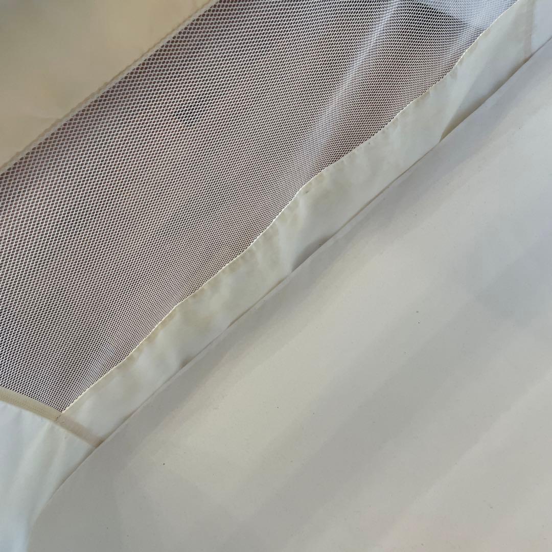 お値下げ！Oqhvup ベビーベッド 折り畳み ハイローベッド ベージュ 新生児