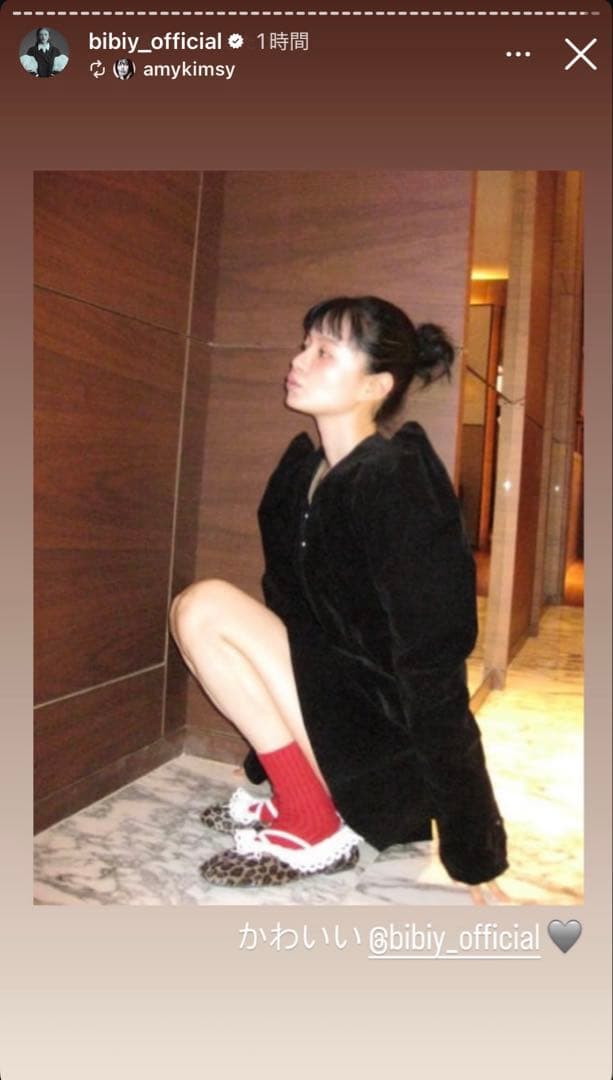 ♡*可様 B. LACE BALLERINAS ビビィフラットバレエシューズ　レ