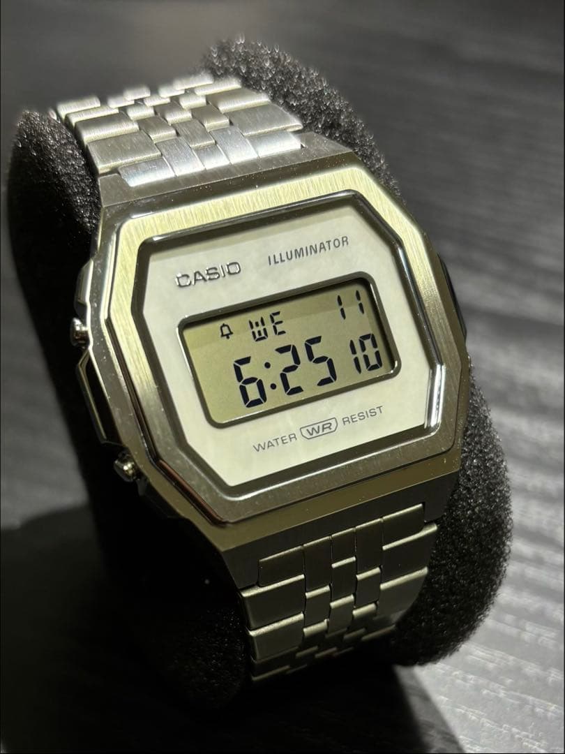 CASIO A1000D-7 メッキ無し5連ベルA1000 箱無し
