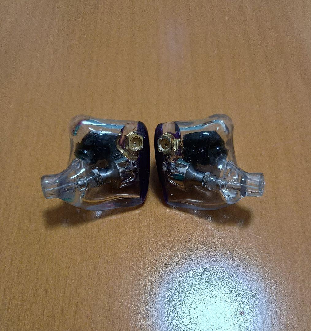 ハンドメイドイヤホン 2DD 一点物 ユニバーサル MMCX 低音イヤホン