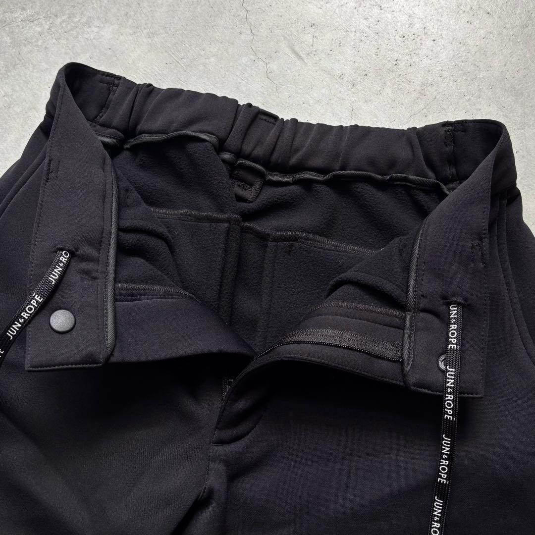 JUN&ROPE’ ジュンアンドロペ ダンボールニット パンツ 裏地フリース
