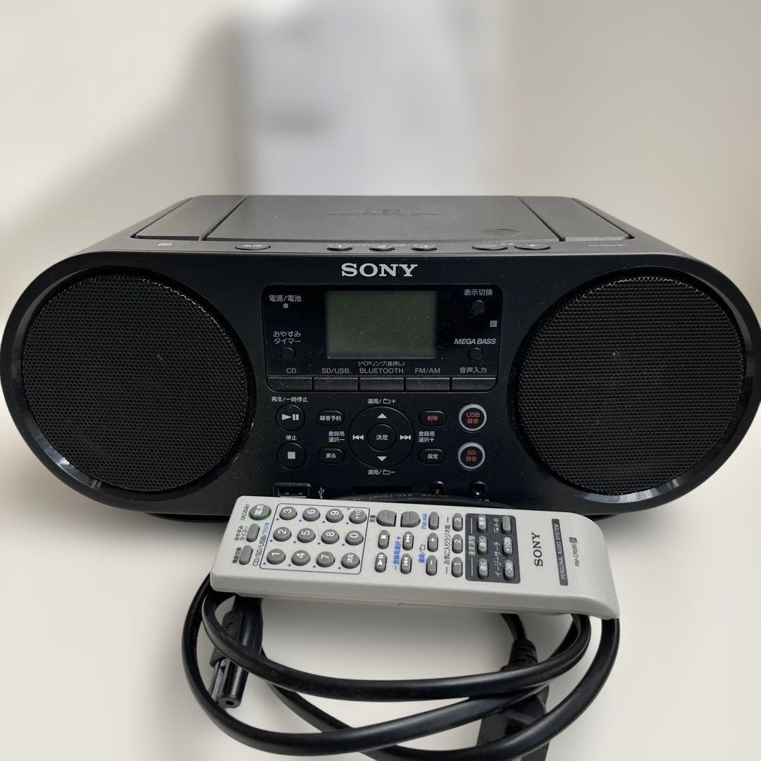SONY CD・SD・USB対応オーディオシステム ZS-RS81BT
