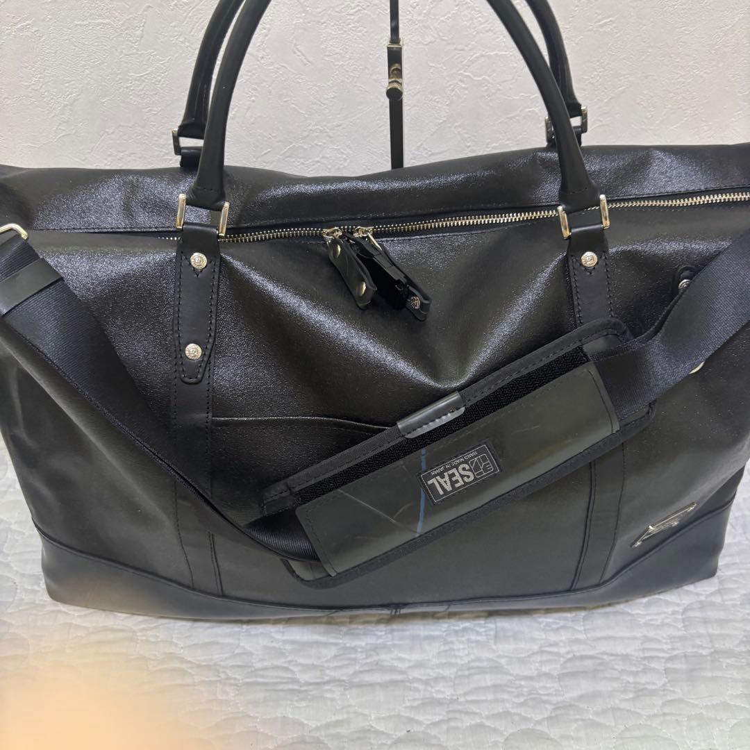 美品　SEAL シール　森野帆布　コラボ　2wayボストンバッグ　トラベルバッグ
