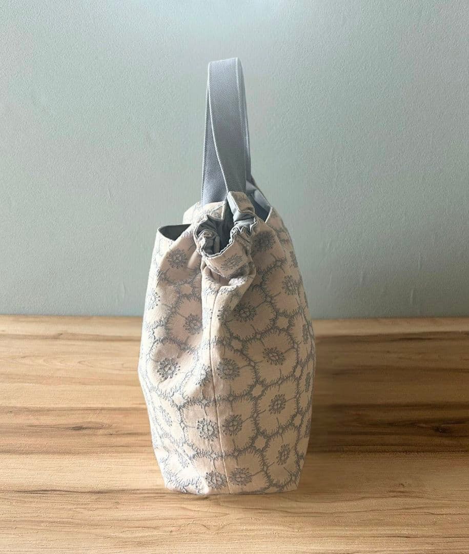 【うさこ様オーダー】ミナペルホネンハンドメイドシャーリングバッグ