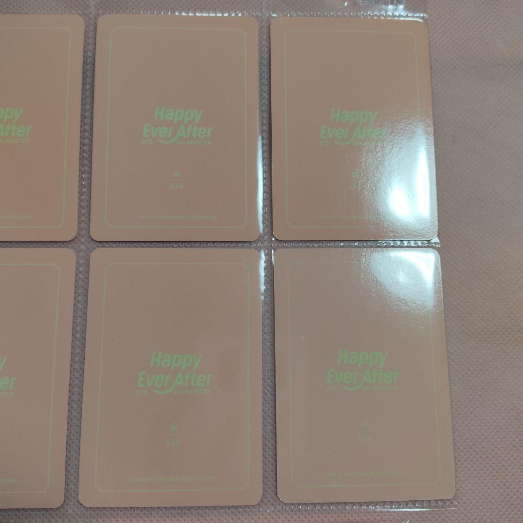 ジン BTS ミニフォト コンプ ハピエバ happy ever after