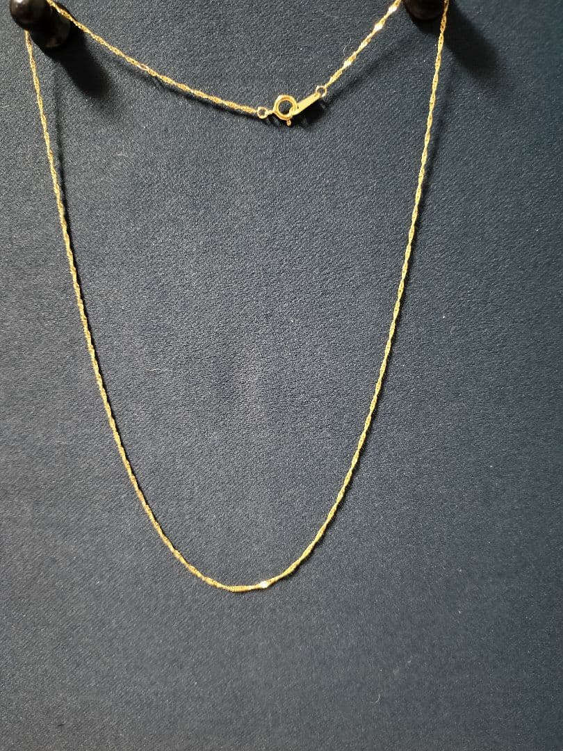 H*K様 ITALY 750(k18) スクリューネックレスチェーン