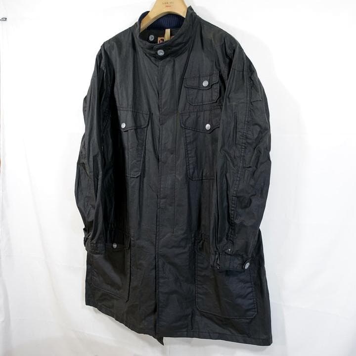 ★Sanchez★ナイジェルケーボン　オイルド　スタンドカラーロングコート