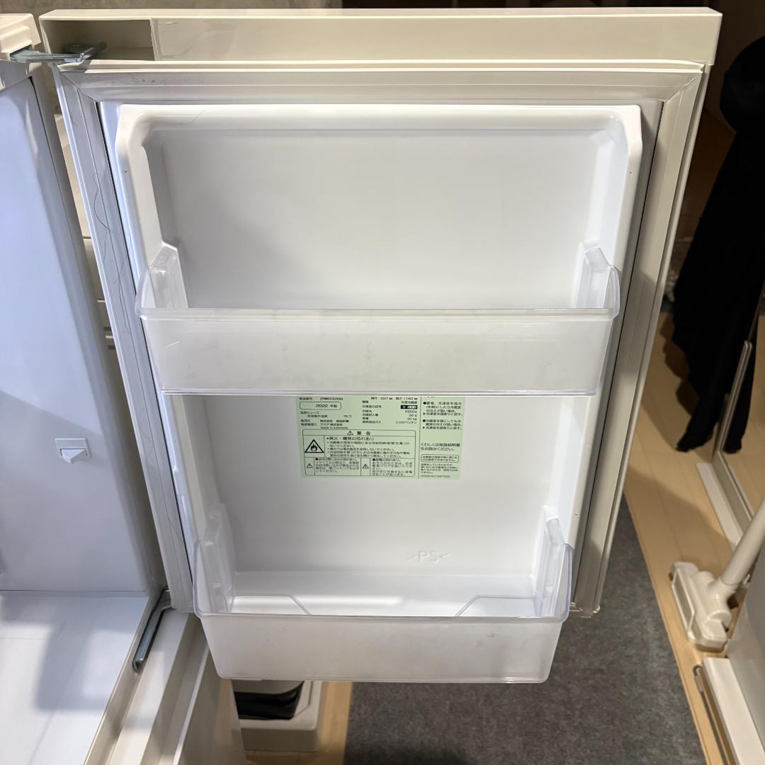 送料込 白 2022年製 126L／無印良品 冷蔵庫 MJ-R13B